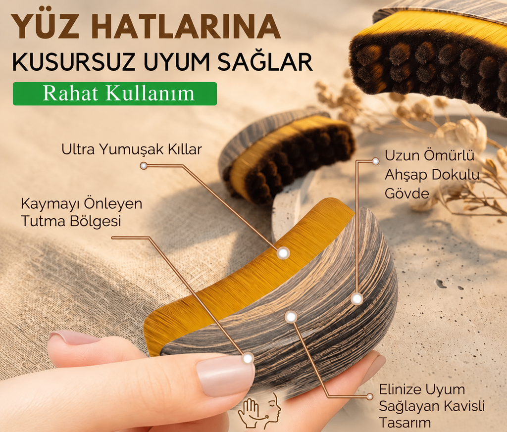 Lenfatik Drenaj Yüz Fırçası